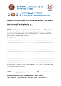 the Festival Jewel Application Form