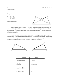 Overlapping Triangles Intro and Examples