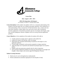 DMA 010 Course Plan - Alamance Community College