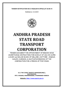 andhra pradesh state road transport corporation