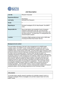 Job Description - University of Bath