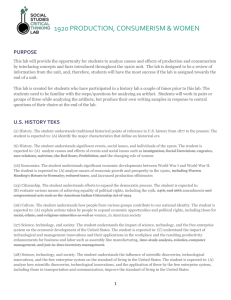 1920s Primary Source Lab