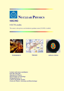 nuclear physics sh2302
