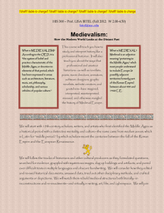 Medievalism