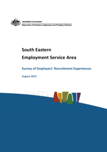 South Eastern Employment Service Area