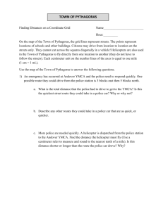 Unit 1 Finding Distances on a Coordinate Grid