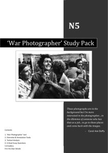 War Photographer – N5 Unit