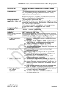 04 CAT Unit Template - Auto Skills Australia