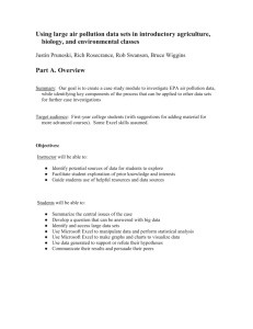 Air Pollution Case Study Word Doc