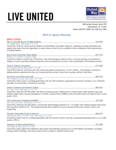 Agency Directory - United Way NWLA