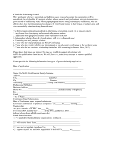 Please see the attached document for criteria and submission