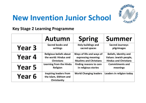 Curriculum Overview - New Invention Junior School