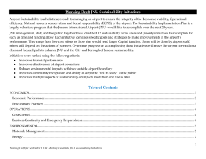 Working Draft JNU Sustainability Initiatives