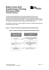 Our consultation statement - Vale of White Horse District Council