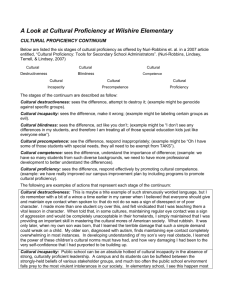 cultural proficiency wiki