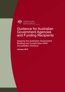 Guidance for Australian Government Agencies and Funding