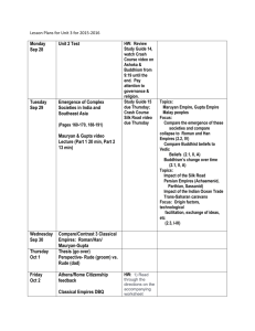 Lesson Plan/Calendar Unit 3 Revised for 2015-2016