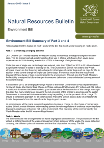 Environment Bill Summary of Part 3 and 4