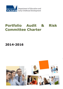 Portfolio Audit and Risk Committee Charter