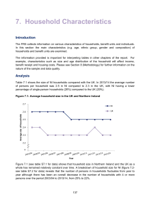 Family Resource Survey 2013 - 2014 Household Characteristics