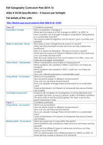 KS4 curriculum outline