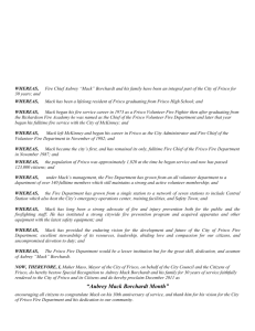 to read the city`s proclamation.