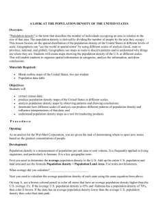 Population density