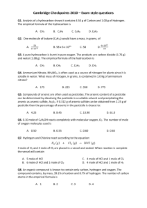 Cambridge Checkpoints 2010 – Exam style questions