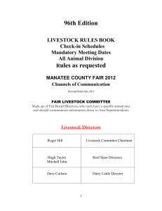 96th Edition - Manatee County Fair