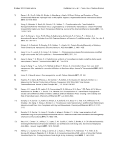 2011 EndNote Publication List
