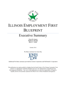 Illinois Employment First Blueprint