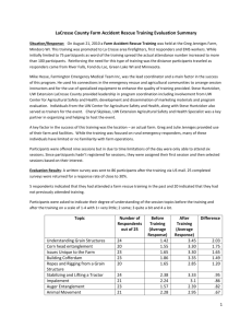 LaCrosse Co Evaluation Summary 12.10