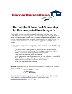 Invisible Scholar Application