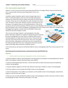 Chapter 7: Weathering, Soil and Mass Wasting