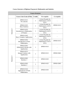 Course Structure