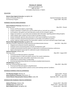 Christine N. Galinski`s Curriculum Vitae