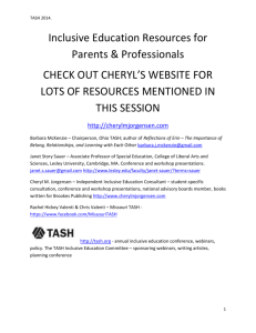 Inclusive Education Resources for Parents