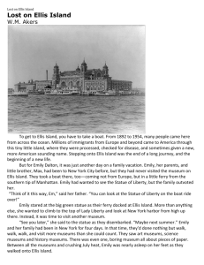 Lost on Ellis Island