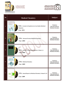 EBOOK EBOOK No Medical Chemistry Subject TiTle : Accounts in