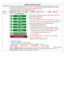 Paeds and neonatal resus fact sheet