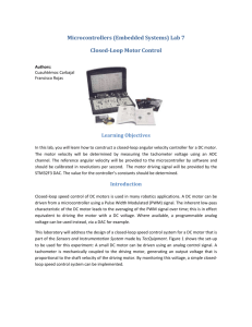 Closed-loop Motor Control