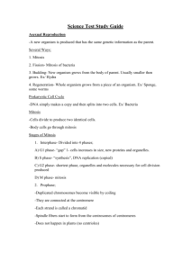 Science Test Study Guide DNA, etc…