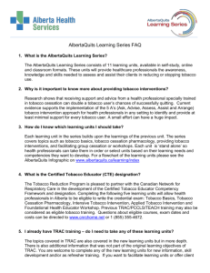 AlbertaQuits Learning Series FAQ