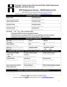 MSTED referral form and checklist (DOC)