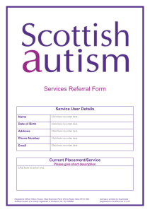 Service Referral Form