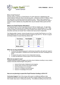 LOJS pupil premium 2014-15 ZW