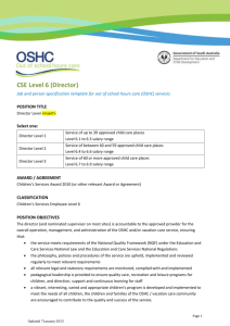 OSHC Pregnancy coverage