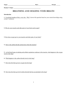 Breathing and Holding Your Breath