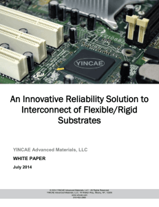 white-paper-july2014.. - YINCAE Advanced Materials, LLC