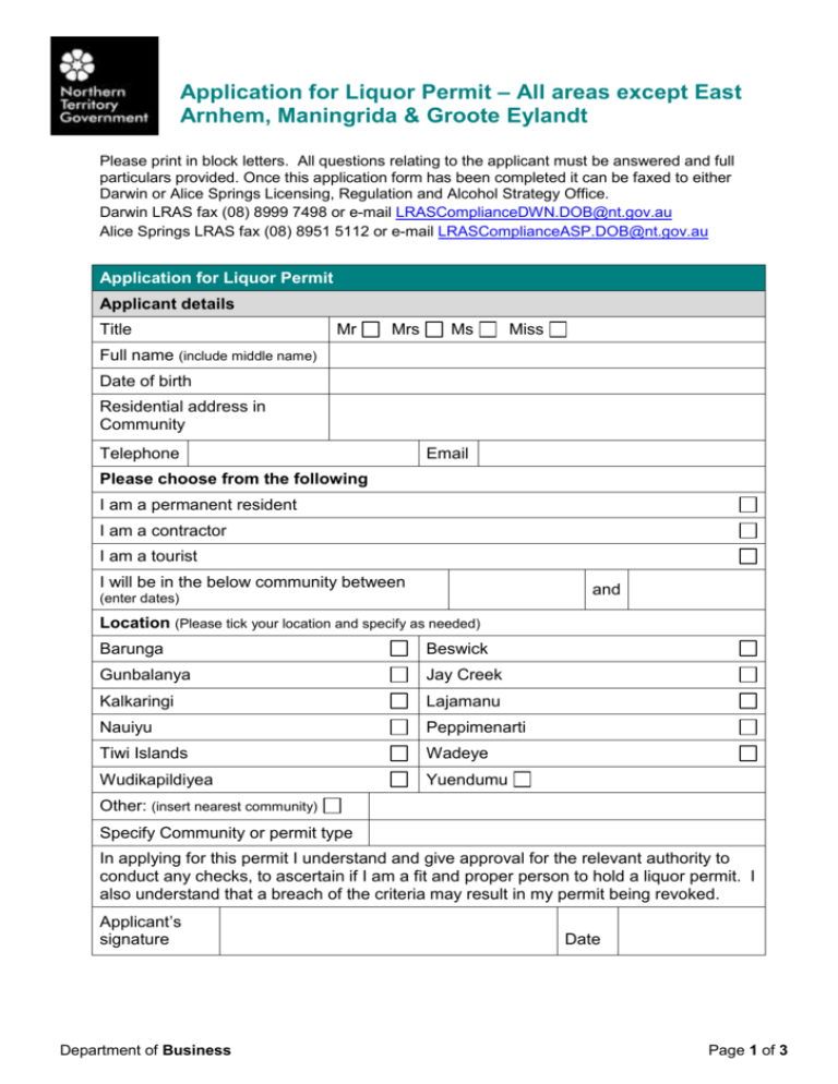 application-for-liquor-permit